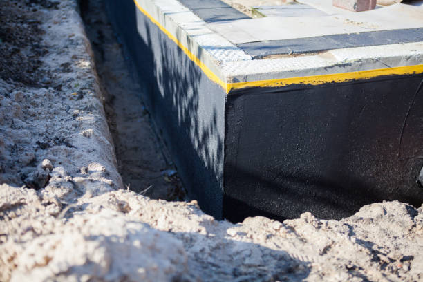 SJ Waterproofing Pros completing home waterproofing near Columbus, NJ