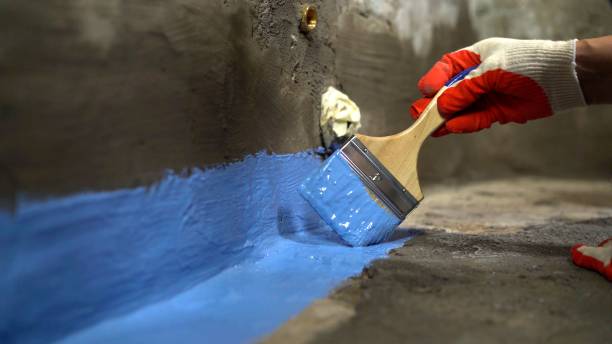 SJ Waterproofing Pros commercial waterproofing team near Columbus, NJ